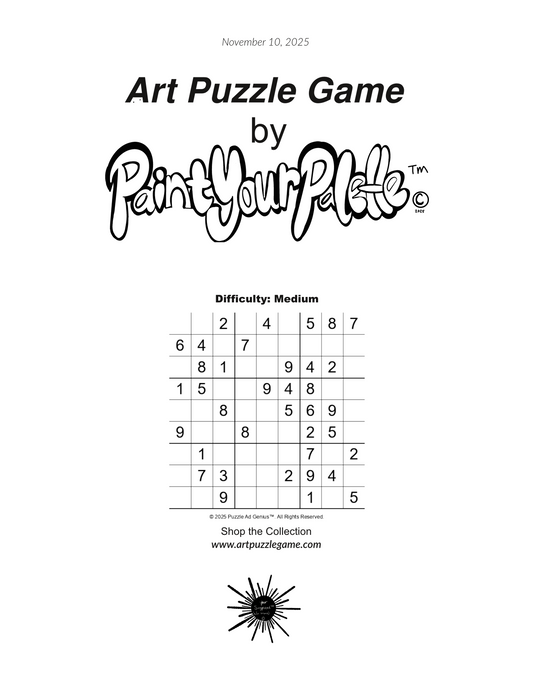 A Puzzle A Day Keeps the Wrinkles Away ™ | Monday, November 10, 2025