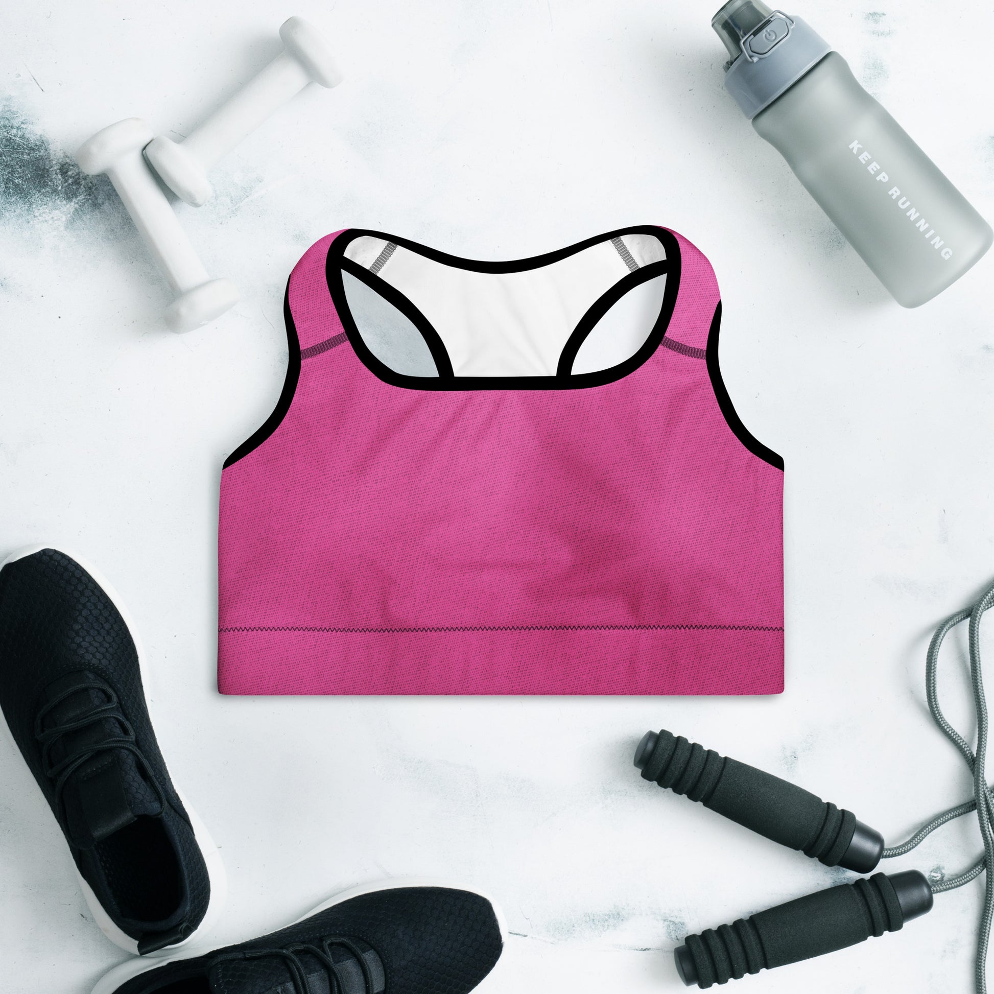 Energetic Pink Sports Bra B