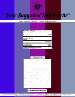 Your Suggested Nail Palette™ | Beauty Inspired Puzzle | Digital Download