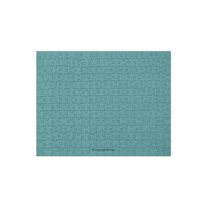 Your Suggested Nail Palette brand cadet blue colored jigsaw puzzle on a white background.