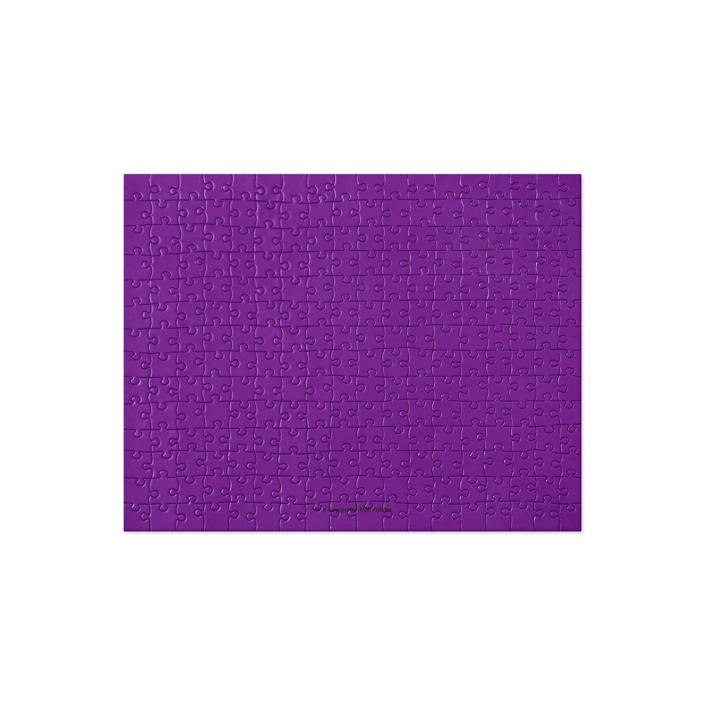 Monochromatic Purple Your Suggested Nail Palette brand jigsaw puzzle on white background