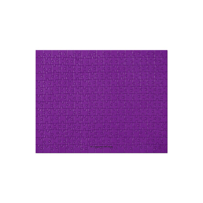 Monochromatic Purple Your Suggested Nail Palette brand jigsaw puzzle on white background